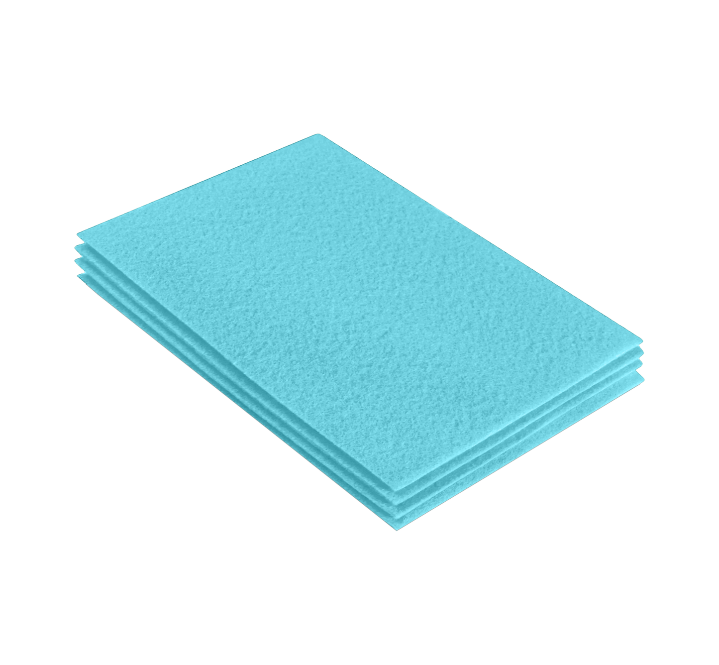 FabricLA Acrylic Felt 9"X12" Sheet Packs | Baby Blue