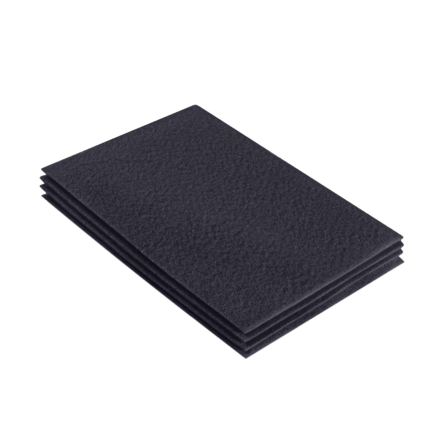 FabricLA Acrylic Felt 9"X12" Sheet Packs | Dark Gray