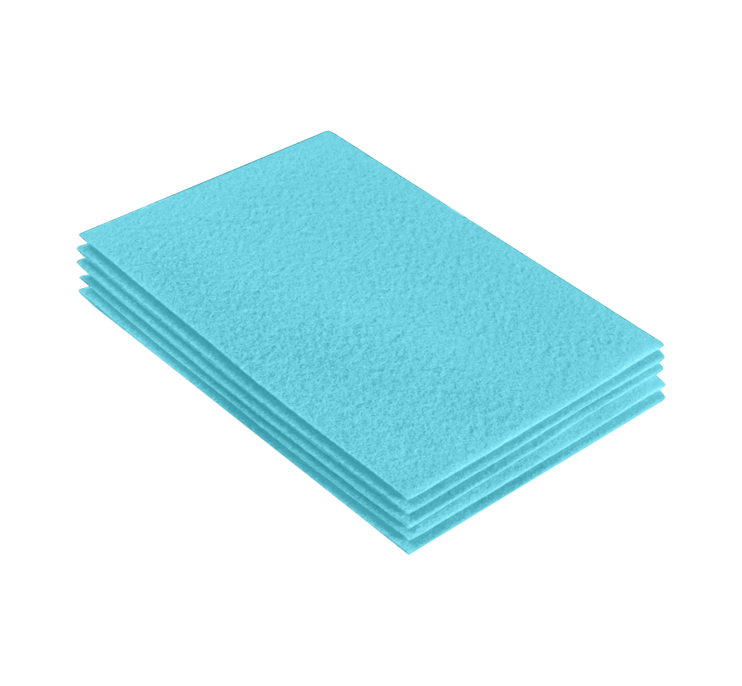 FabricLA Acrylic Felt 9"X12" Sheet Packs | Baby Blue
