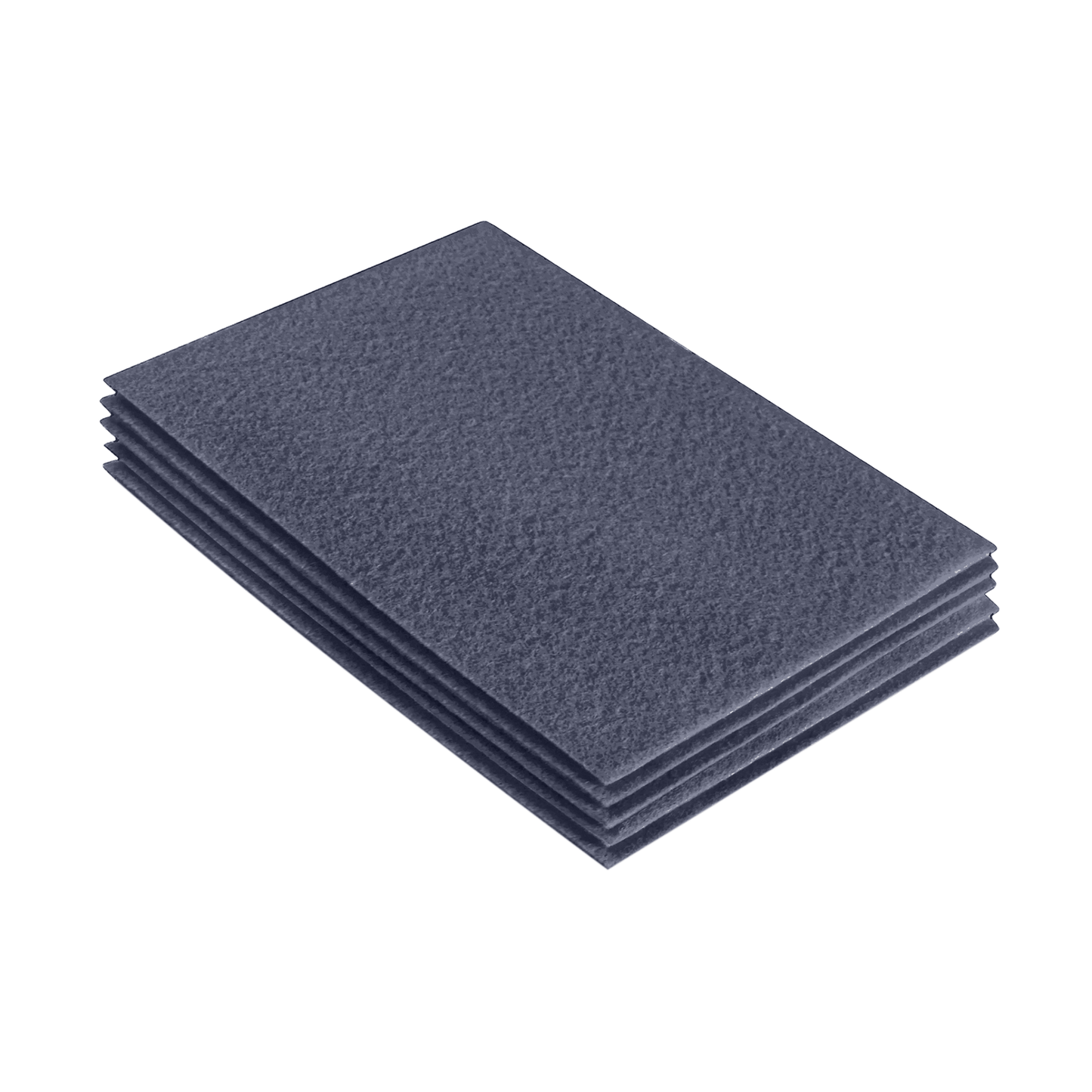 FabricLA Acrylic Felt 9"X12" Sheet Packs | Heather Grey