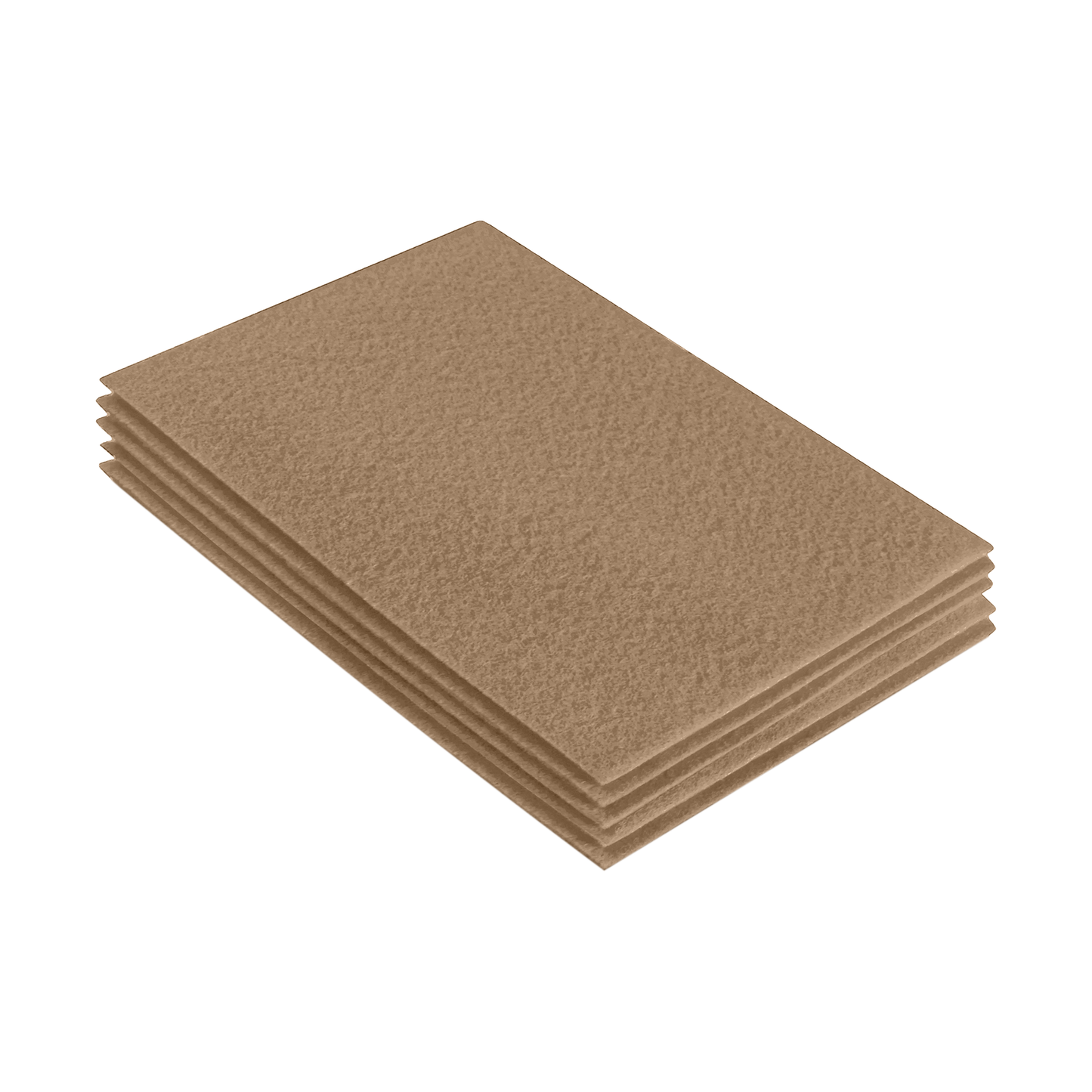 Taupe Felt Fabric Sheets – 9"x12" | Soft & Durable Craft Felt