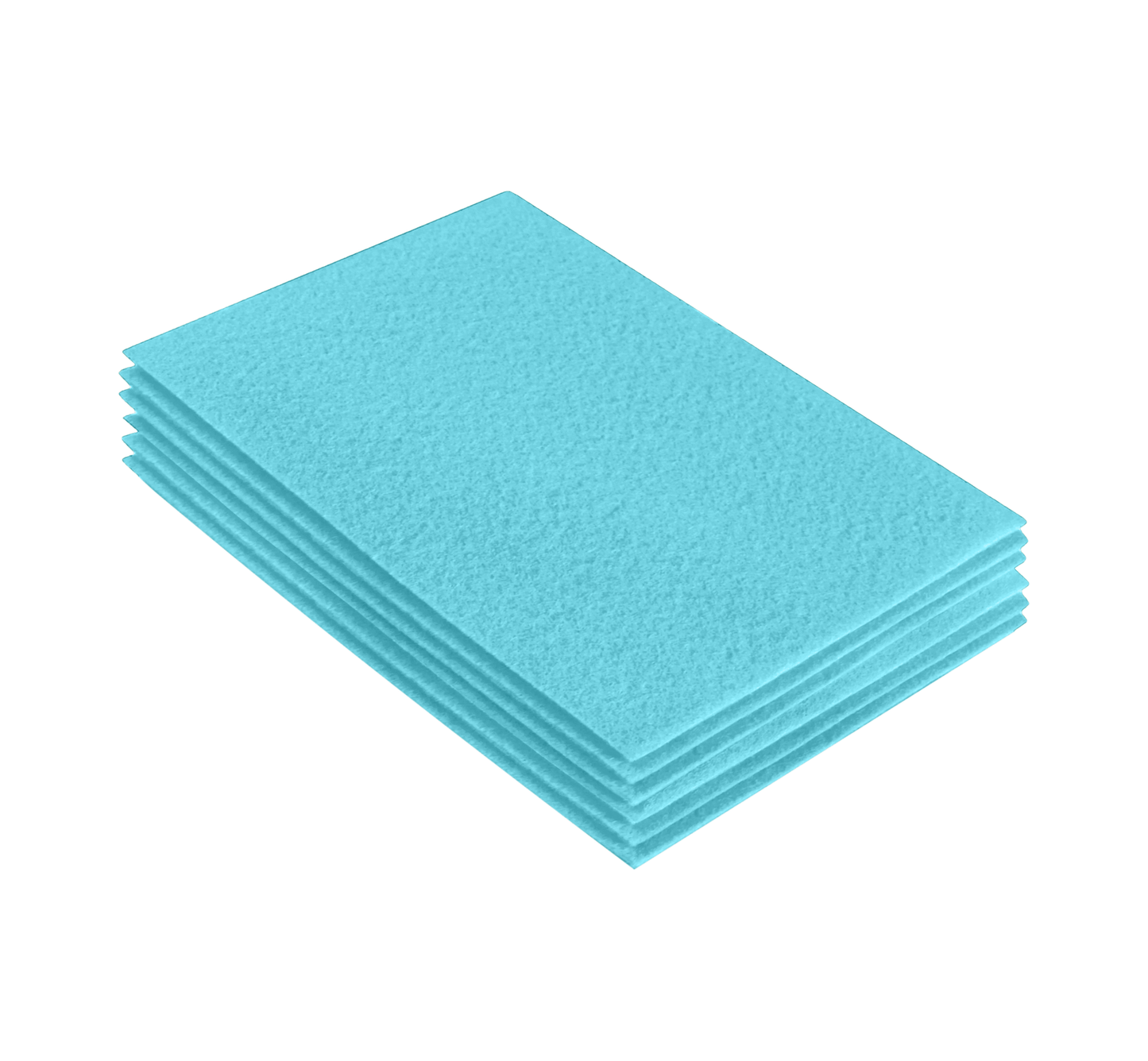 FabricLA Acrylic Felt 9"X12" Sheet Packs | Baby Blue