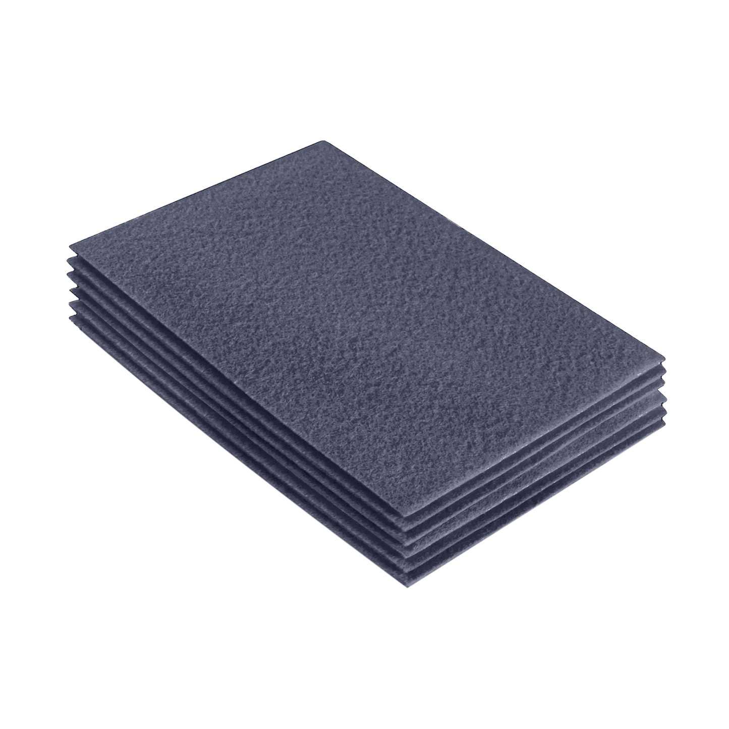 FabricLA Acrylic Felt 9"X12" Sheet Packs | Heather Grey