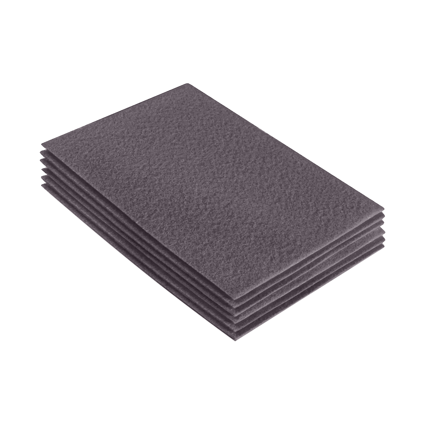 FabricLA Acrylic Felt 9"X12" Sheet Packs | Platinum Gray