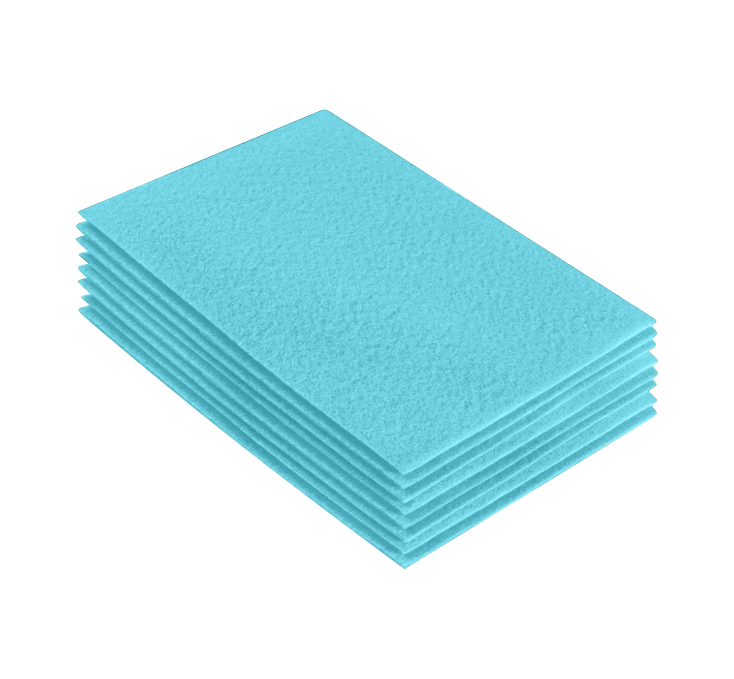 FabricLA Acrylic Felt 9"X12" Sheet Packs | Baby Blue