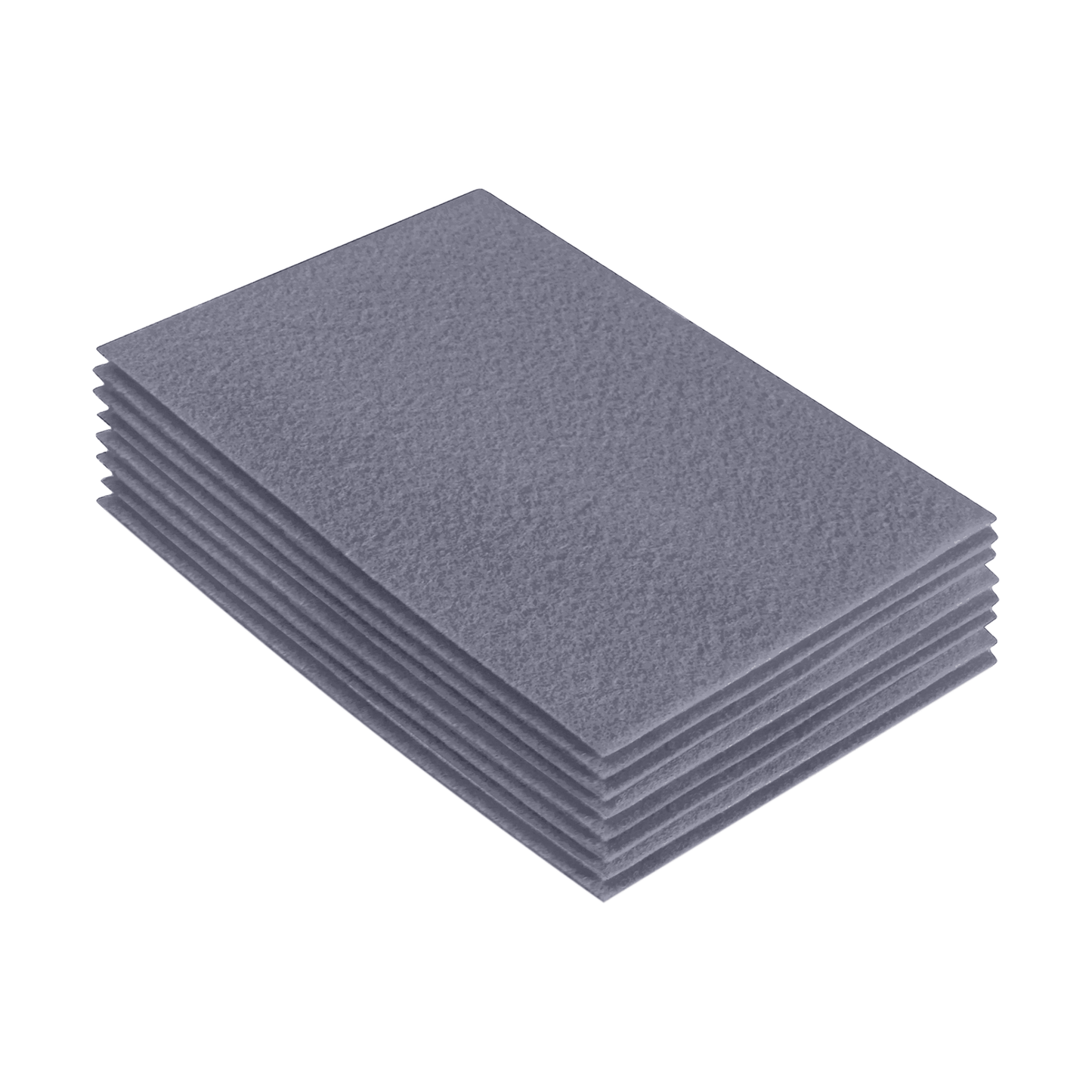 FabricLA Acrylic Felt 9"X12" Sheet Packs | Grey