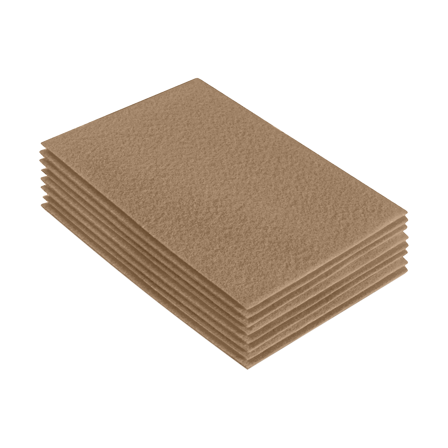 Taupe Felt Fabric Sheets – 9"x12" | Soft & Durable Craft Felt