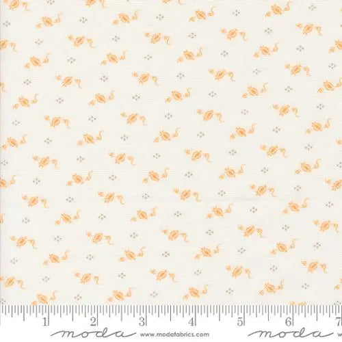 Agatha Road Ghost Multi Pumpkin Dot 44"/45" Fabric Per Yard