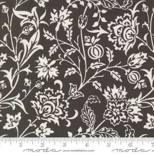 Agatha Road Midnight Harvest Floral 44"/45" Fabric Per Yard