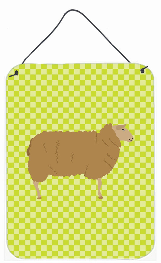East Friesian Sheep Green Wall or Door Hanging Prints BB7803DS1216