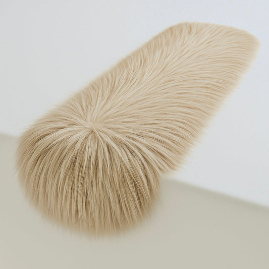 Faux Fur Table Runners – Elegant Decor for Every Occasion - Beige