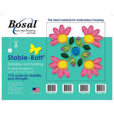 Bosal Stable-Batt Stabilizer and Batting in One - 5yds