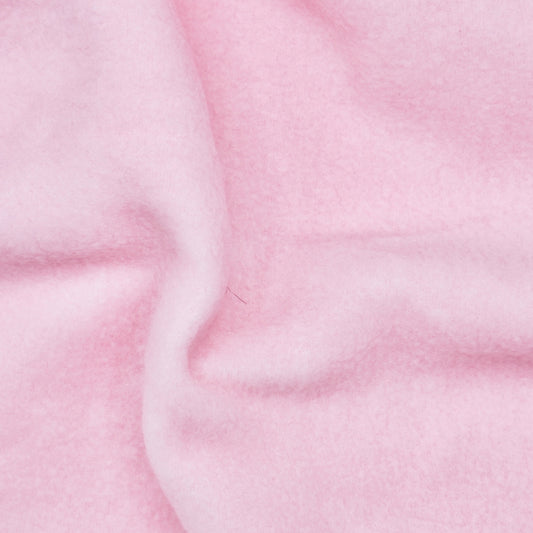 Anti-Pill Polar Fleece Fabric by the Yard – Light Pink (60", 280 GSM)