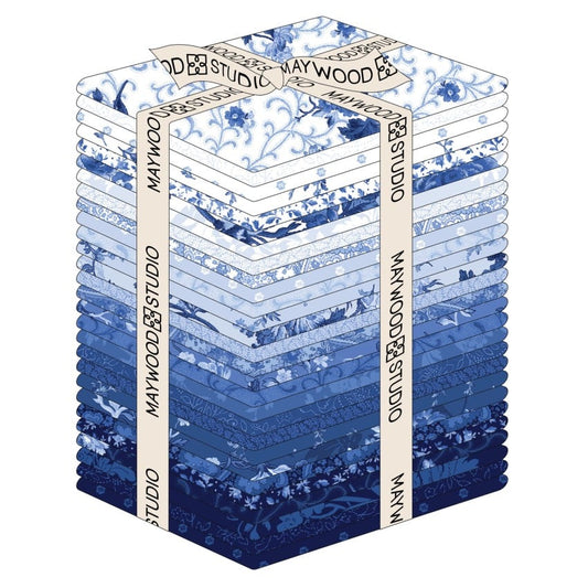 Blue Belle Floral - Fat Quarter Bundle (28 pcs)