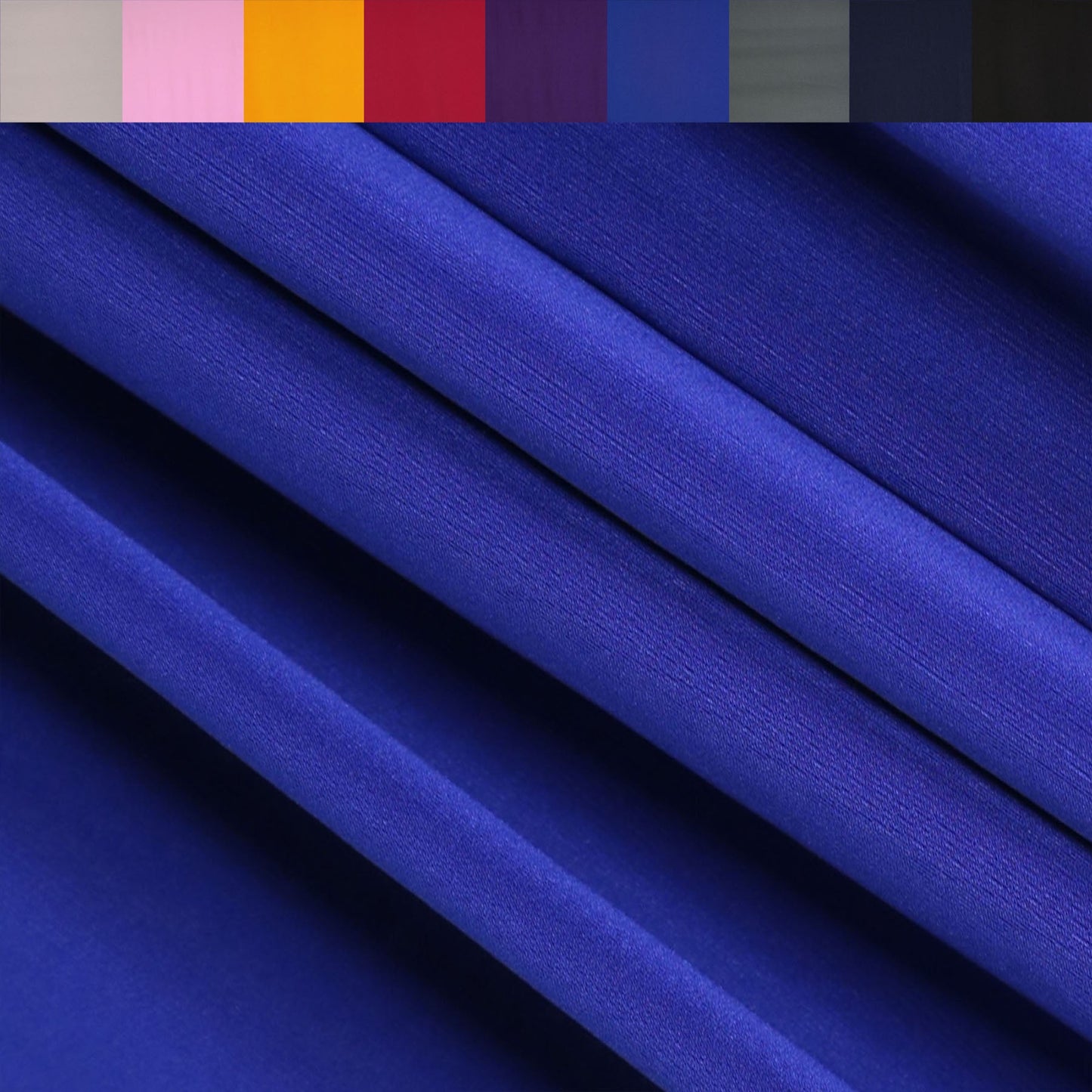 ITY Polyester Spandex Fabric | Royal Blue
