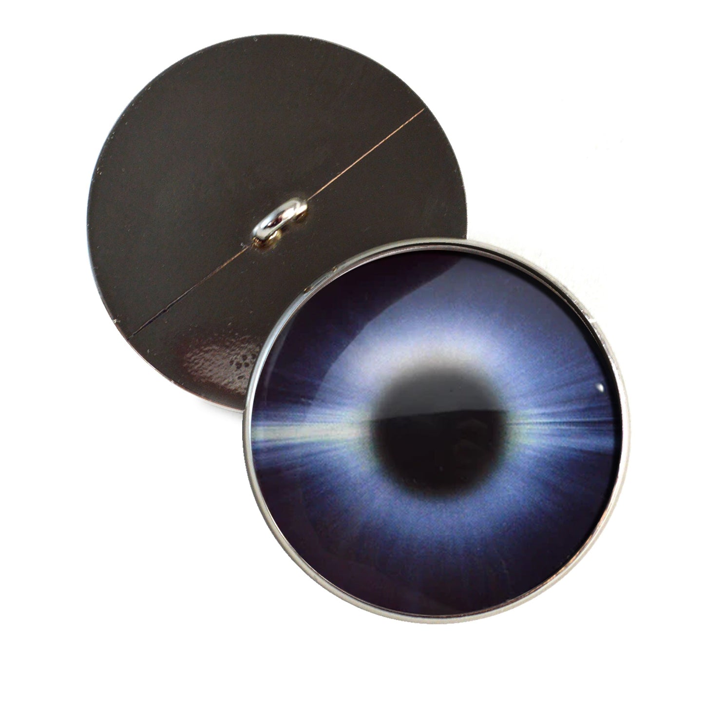 Burst of Light Sew-On Button Glass Eyes