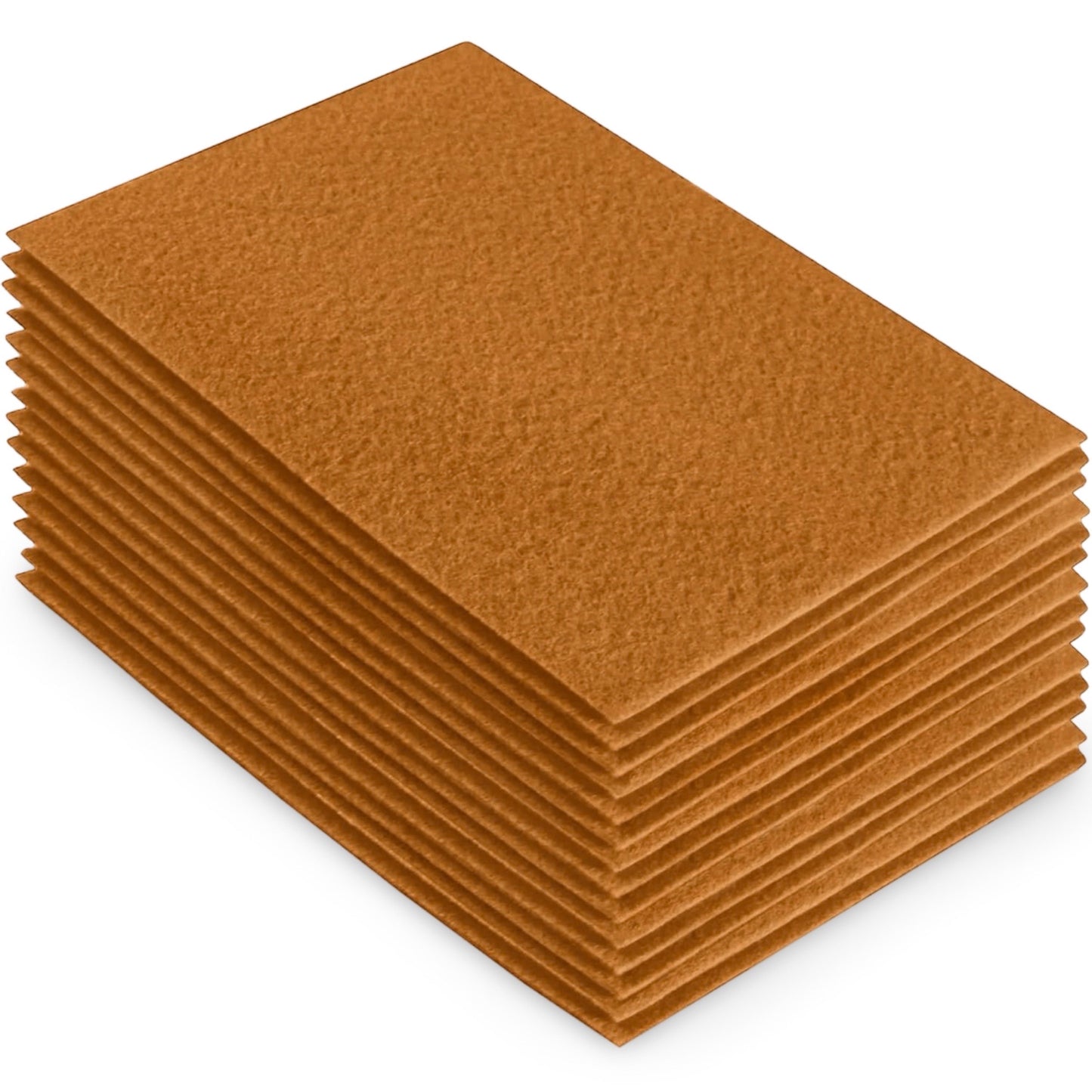 FabricLA Acrylic Felt Craft Sheet Packs – Camel | Soft 100% Acrylic Felt Sheets for DIY & Crafts