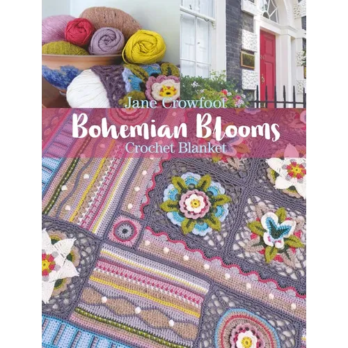 Bohemian Blooms Crochet Blanket
