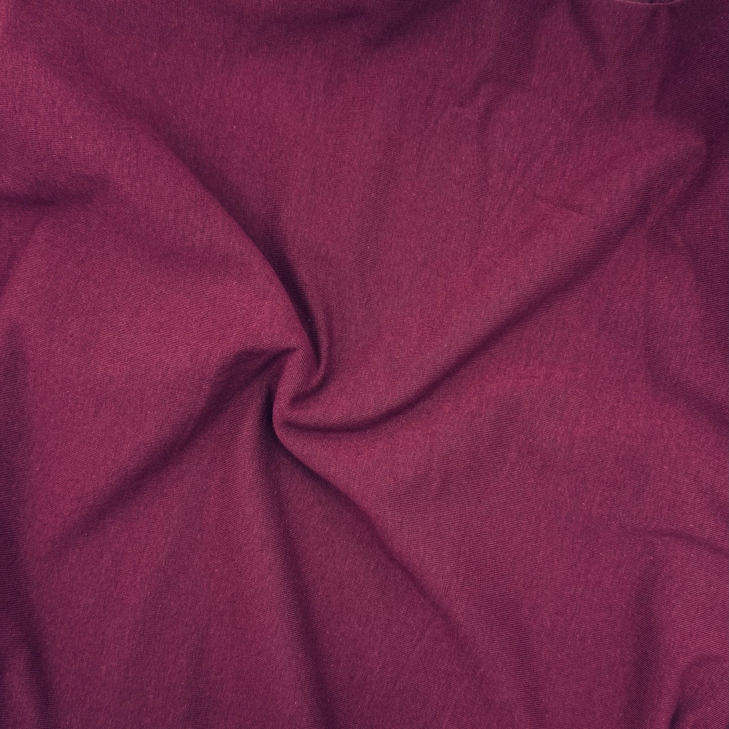 FabricLA 10 oz Cotton Spandex Jersey Knit Fabric – 4-Way Stretch | Maroon