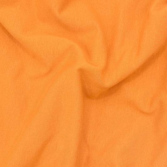 FabricLA 10 oz Cotton Spandex Jersey Knit Fabric – 4-Way Stretch | Mustard