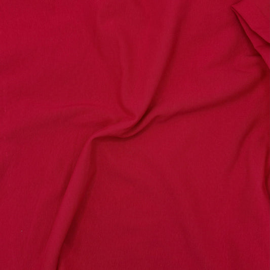 FabricLA 10 oz Cotton Spandex Jersey Knit Fabric – 4-Way Stretch | Red