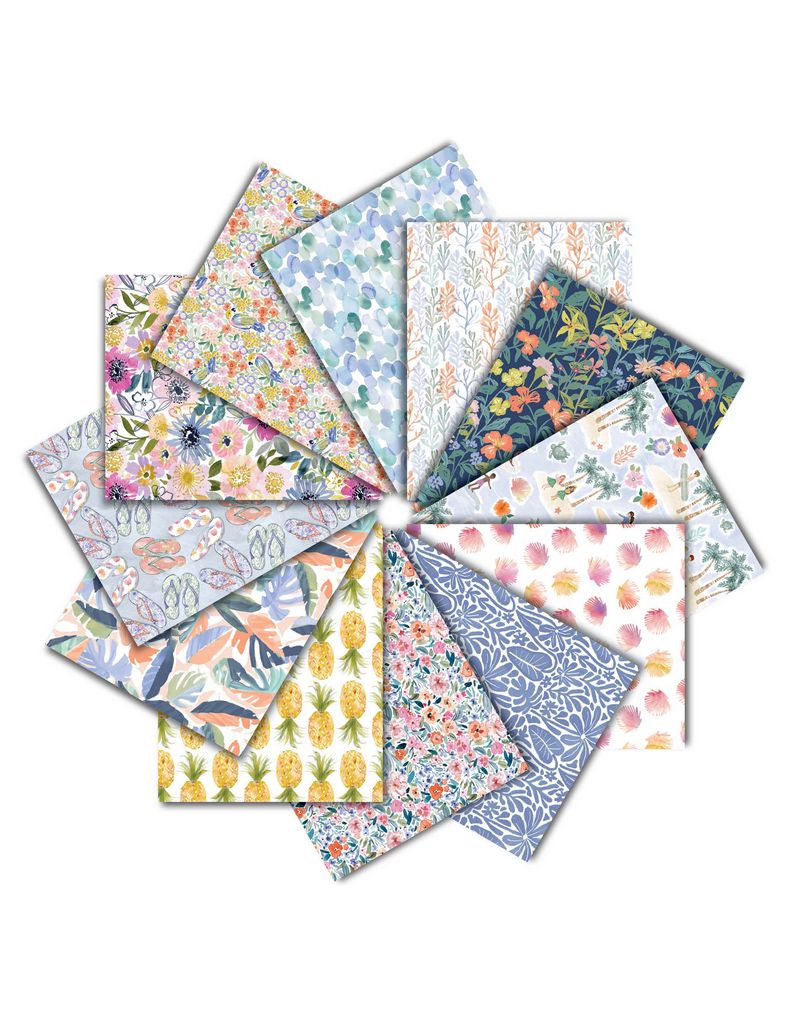 Aloha Fat Quarter Packs, 12 Colors
