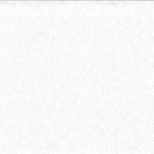 Classic Holiday Metallic Speckle White 43"/44" Fabric Per Yard