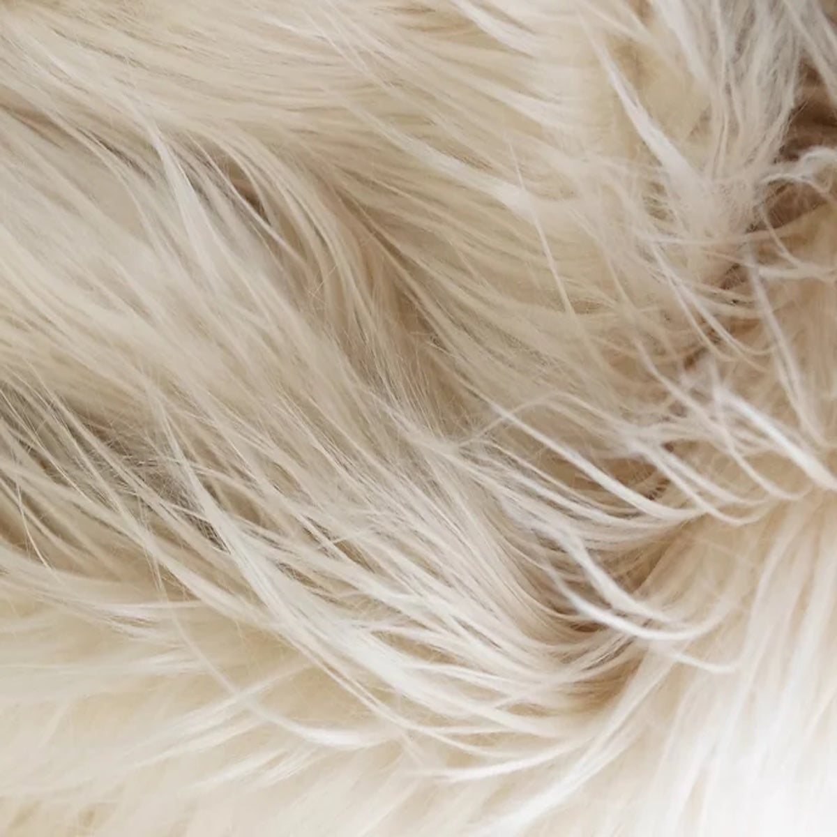 Shaggy Long Pile Faux Fur Fabric (4" Pile)