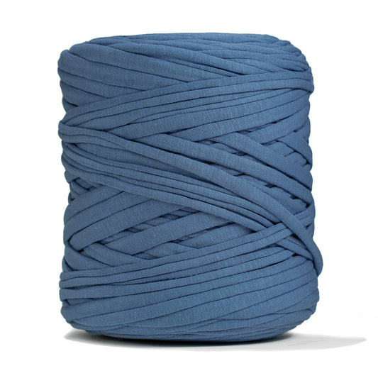 Recycled T-Shirt Fabric Yarn - Denim Color