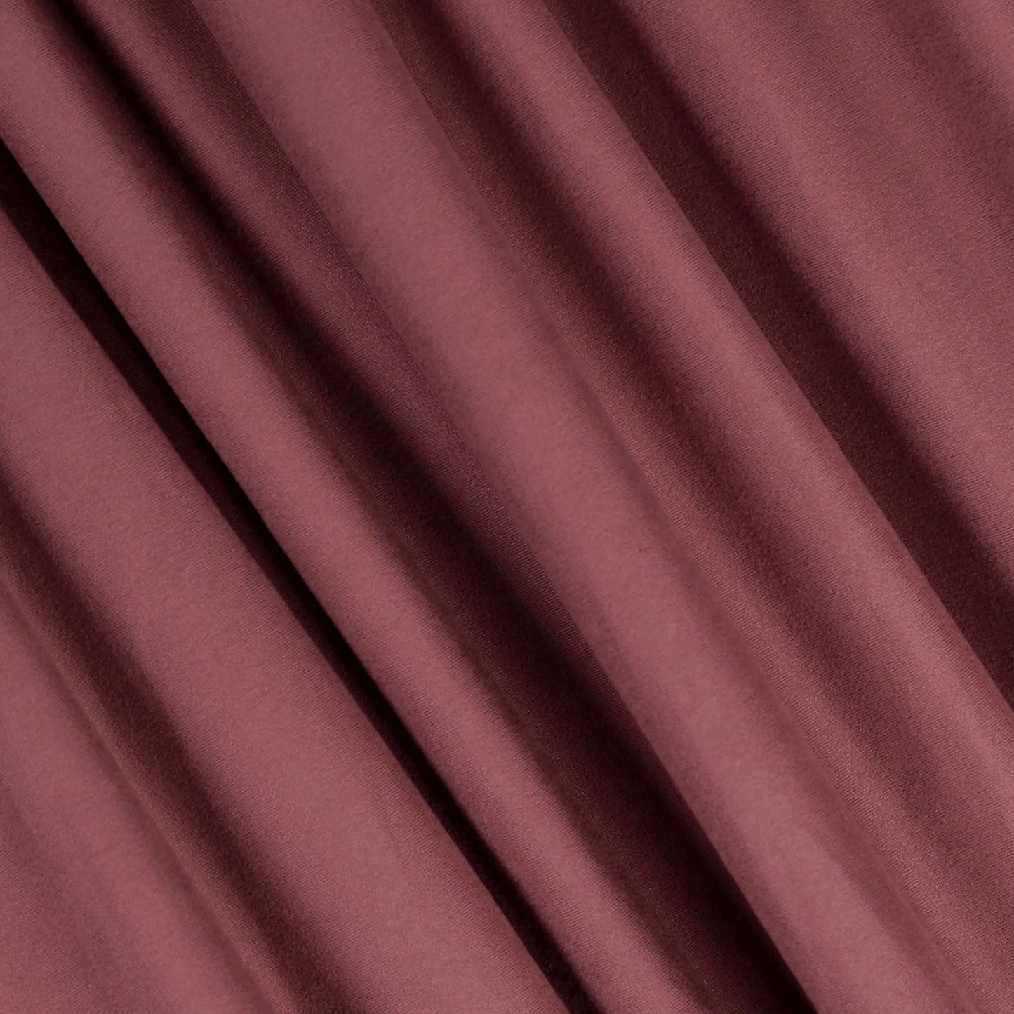 FabricLA DTY Double Brushed Polyester Spandex Knit Fabric | Mauve