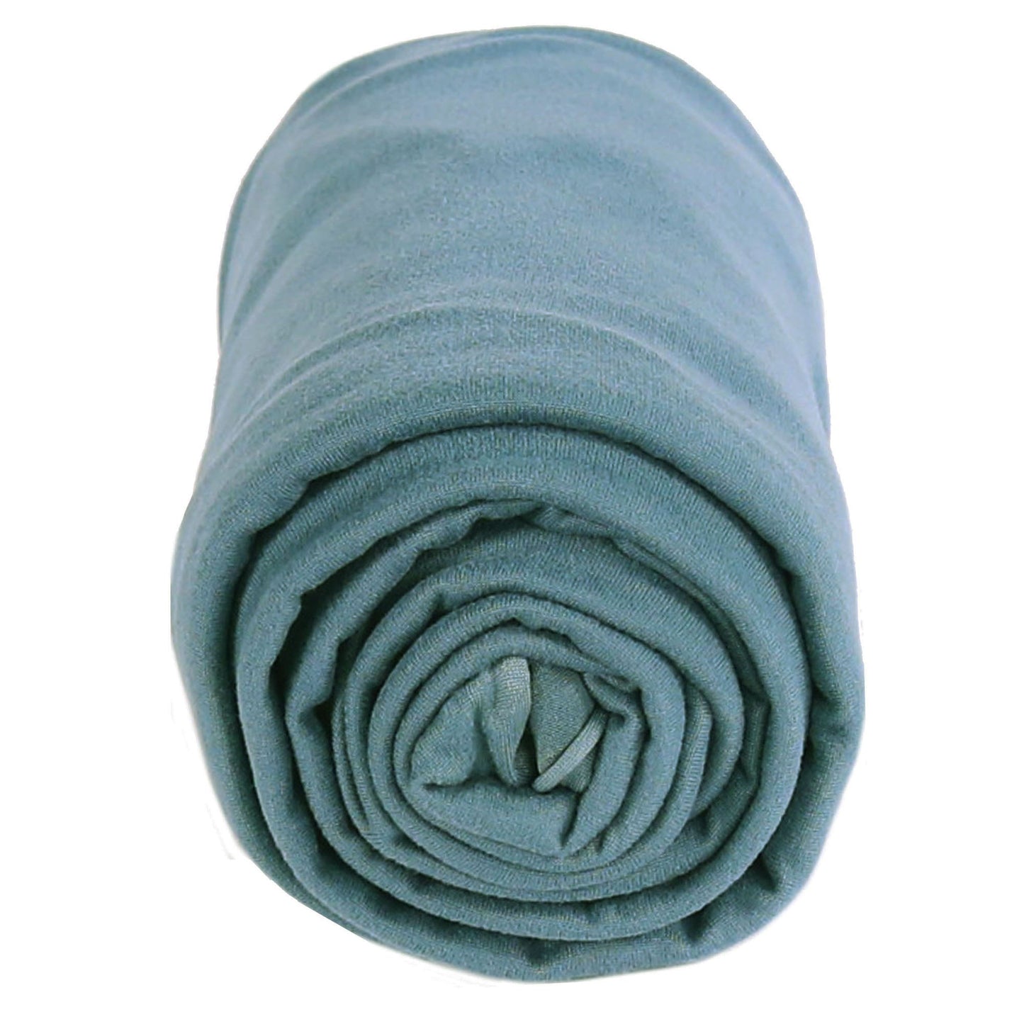 FabricLA DTY Double Brushed Polyester Spandex Knit Fabric | Slate