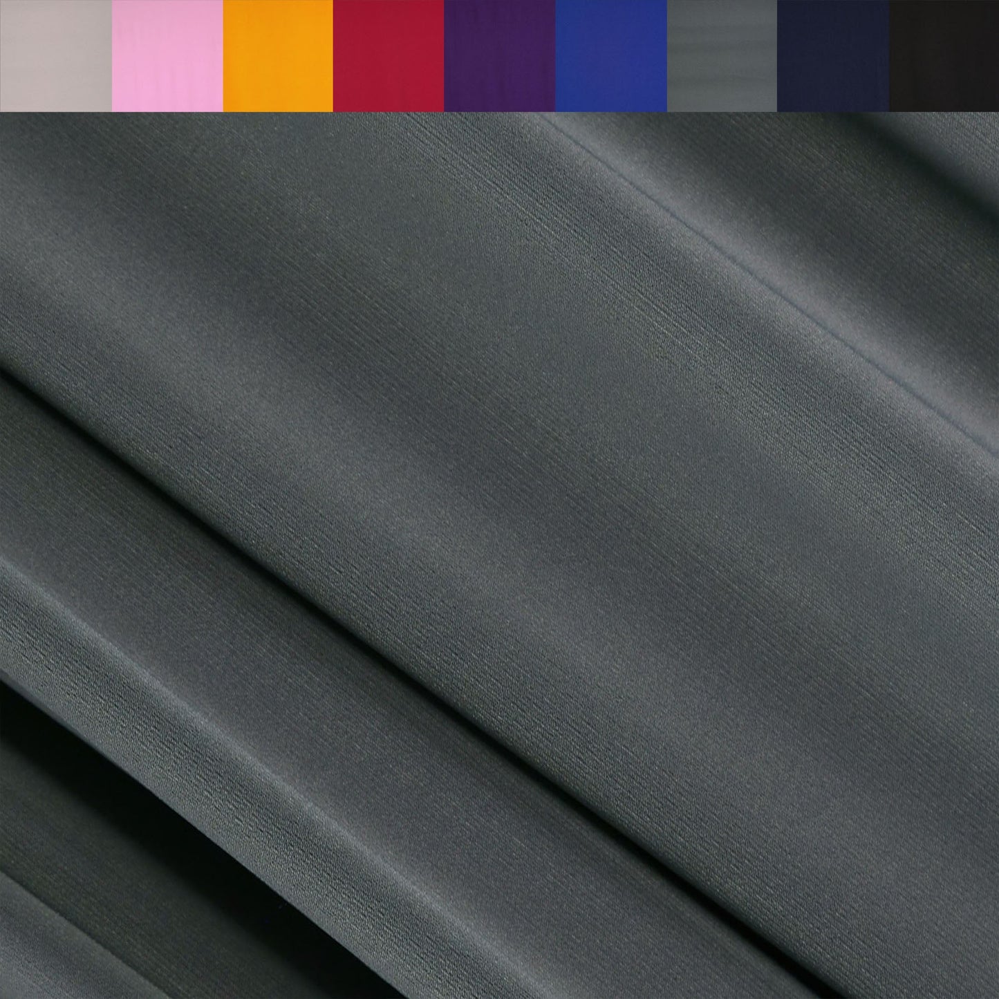 ITY Polyester Spandex Fabric | Charcoal