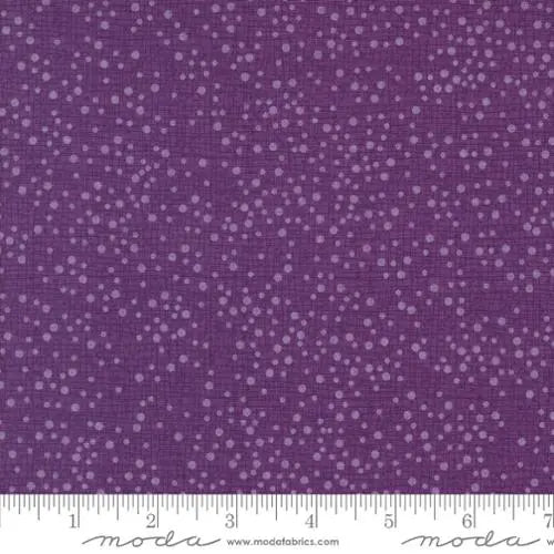 Dotty Thatched Pansy 44"/45" Fabric Per Yard