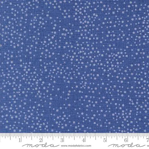 Dotty Thatched Royal 44"/45" Fabric Per Yard