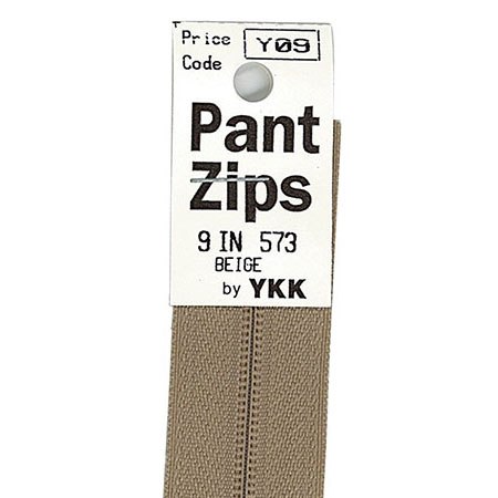 Eflon Pants Zipper, YKK