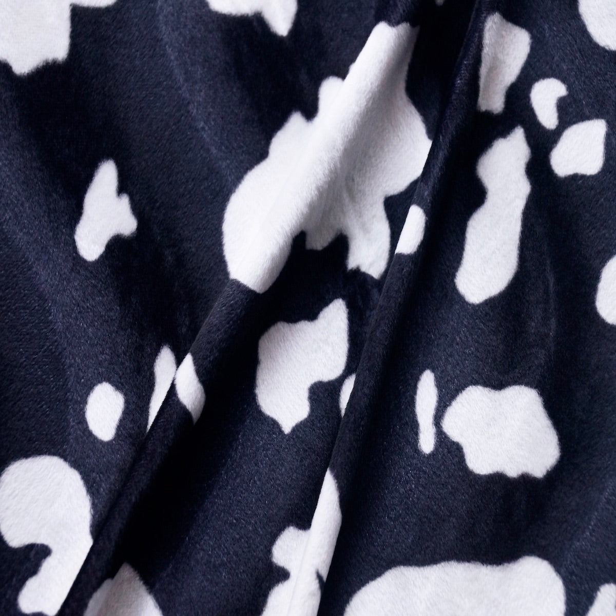 Cow Print Velboa Faux Fur