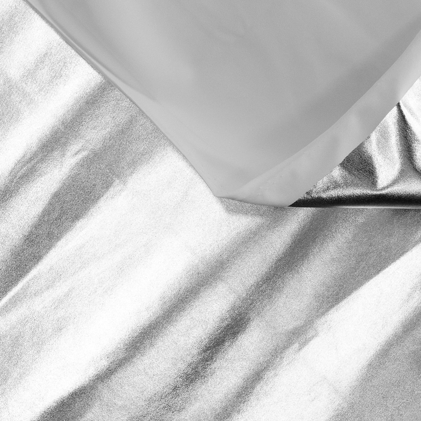 Metallic Lame Foil Spandex Knit Fabric | Many Colors