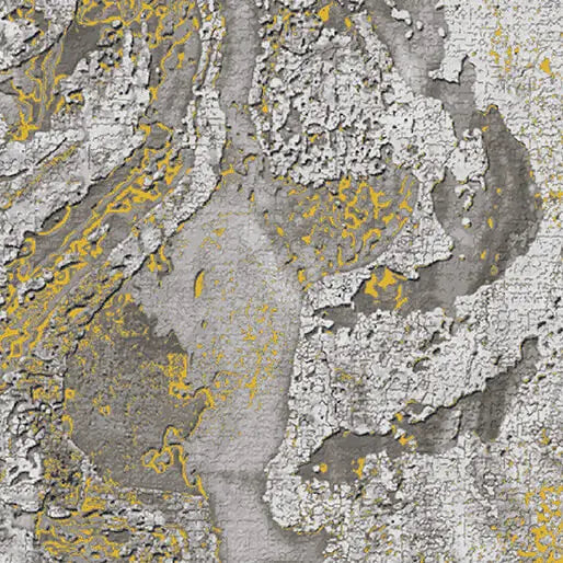 Grey Dried Clay Stone Cotton 44"/45" Fabric Per Yard