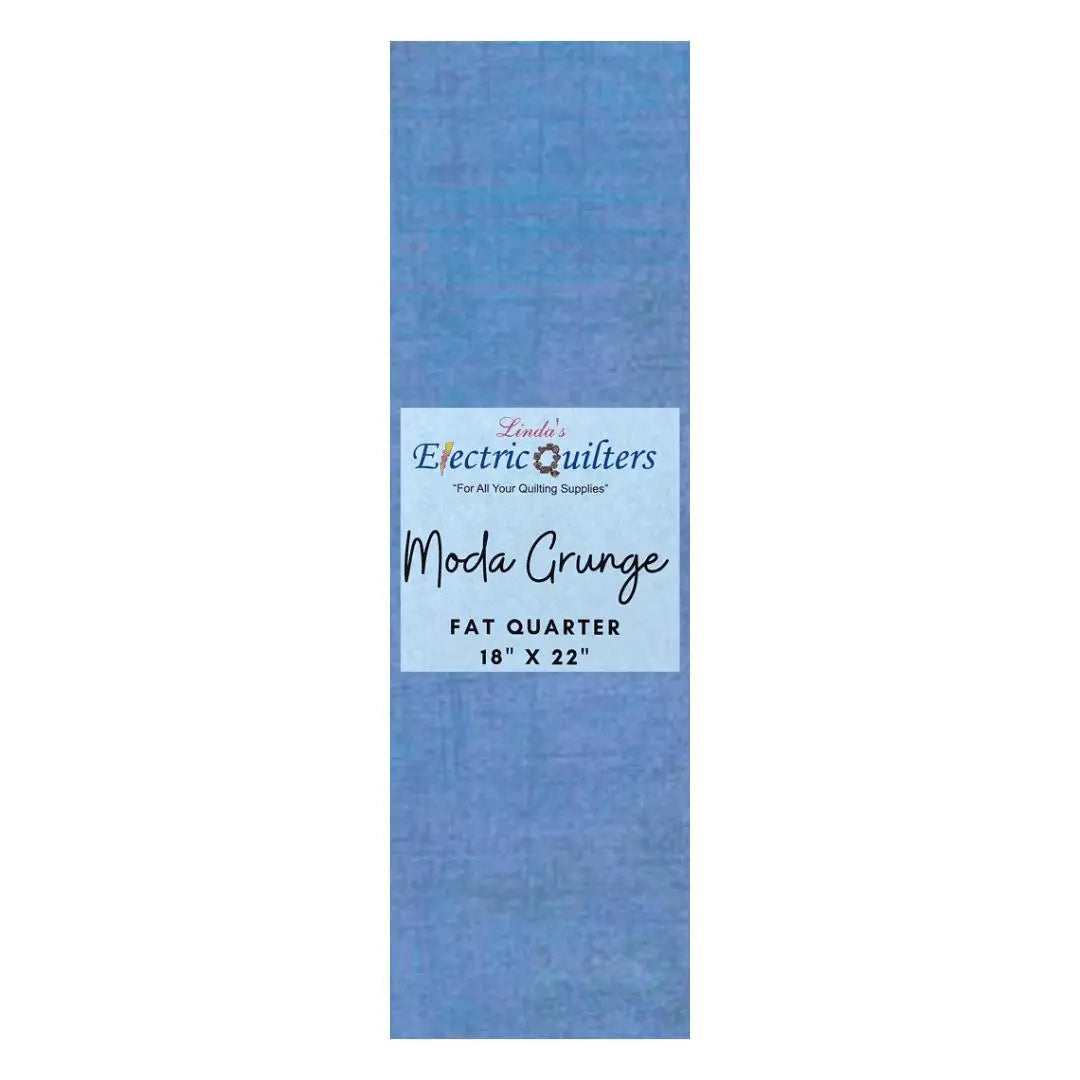 348 Heritage Blue Moda Grunge - Fat Quarter