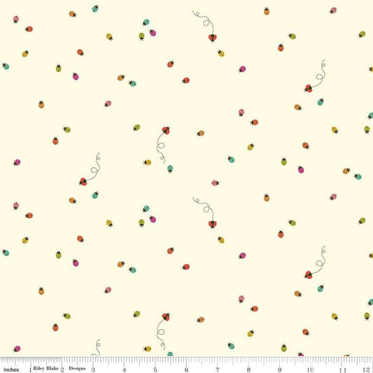 Hush Hush 5 Little Ladies Cotton 43"/44" Fabric Per Yard