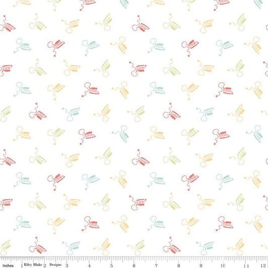Hush Hush 5 Pretty Pressers Cotton 43"/44" Fabric Per Yard