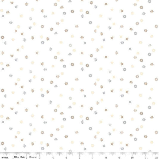 Hush Hush 5 Quilty Stars Cotton 43"/44" Fabric Per Yard
