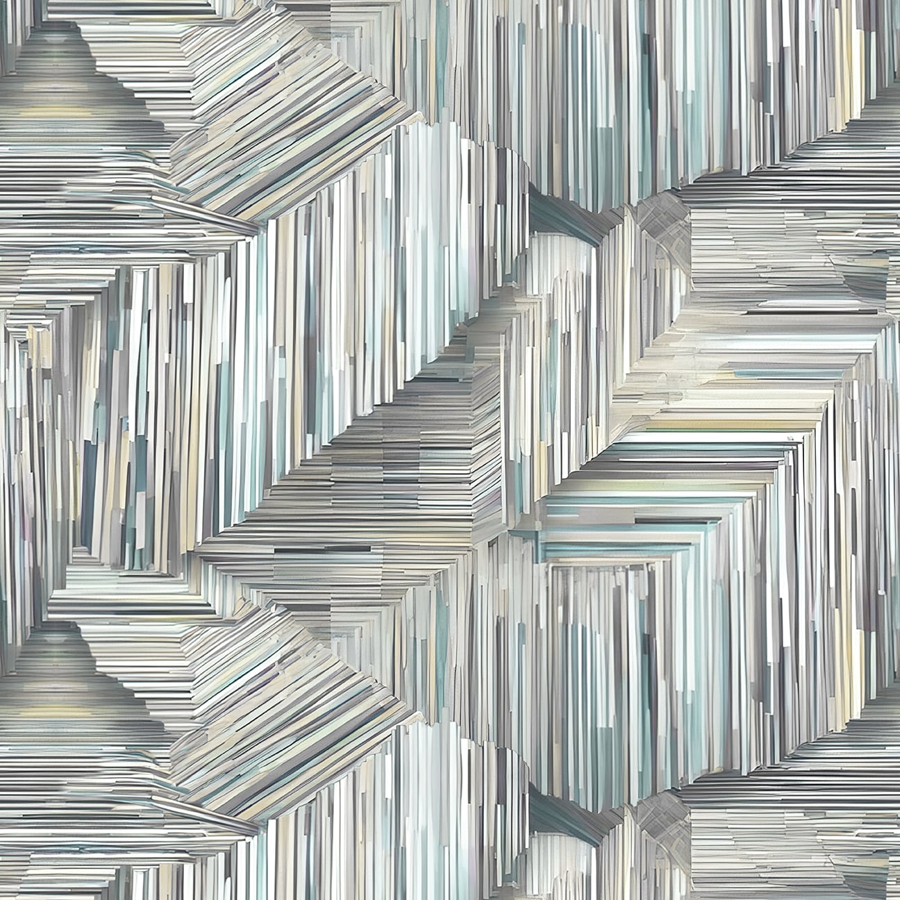 I Walk the Line Ice Cotton Wideback Fabric per yard