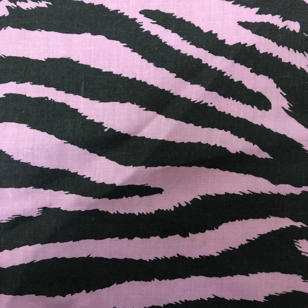 Zebra Print Poly Cotton Fabric