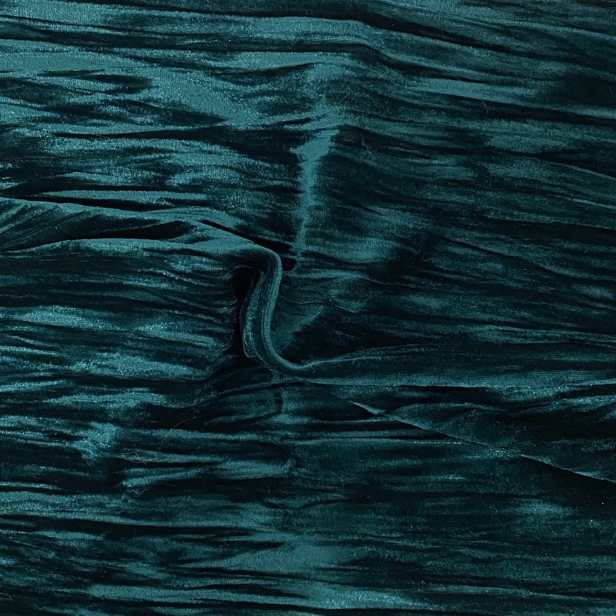Crinkle Stretch Velvet Fabric