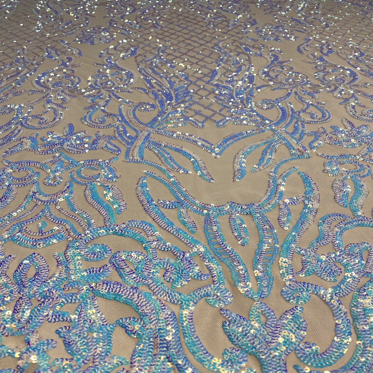 Luna Stretch Sequins Fabric