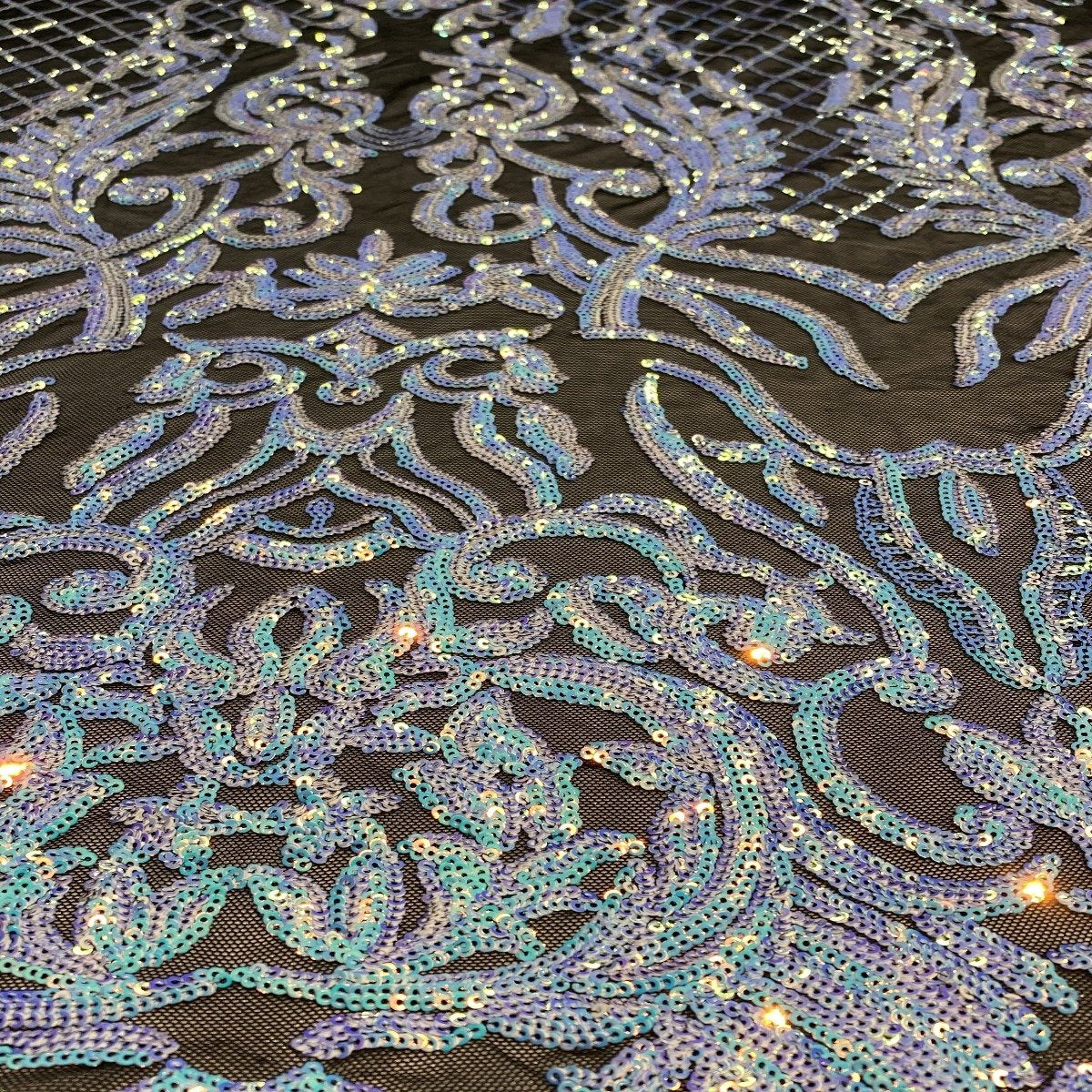 Luna Stretch Sequins Fabric