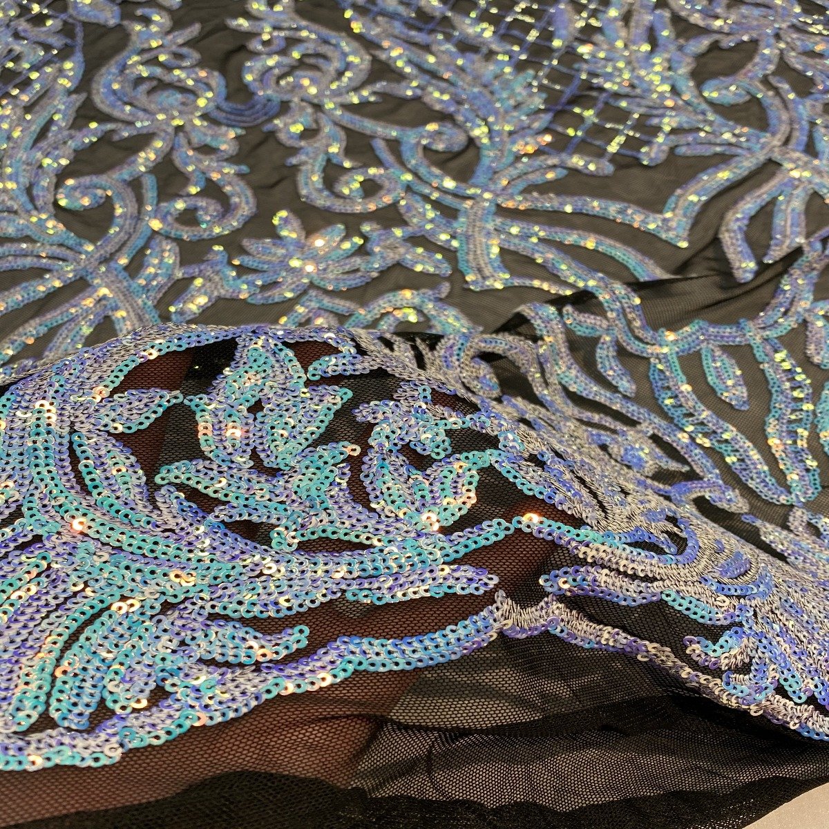 Luna Stretch Sequins Fabric