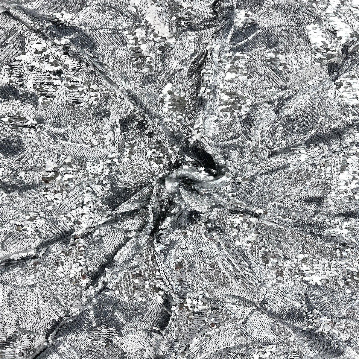 Giselle Multicolor Floral Stretch Sequins Fabric