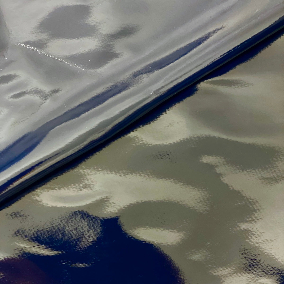 Patent Faux Leather Apparel Vinyl Fabric